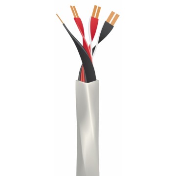 Bi Wire Speaker cable per meter (4 x 2.00 mm2)